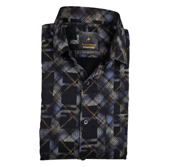 Full Sleeves Striped Shirt