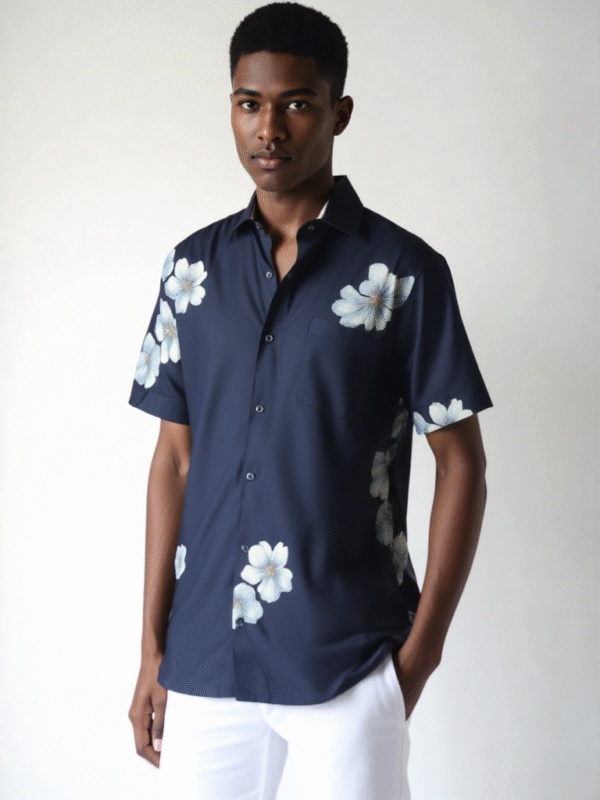 Half Sleeves Rayon Cool Shirt