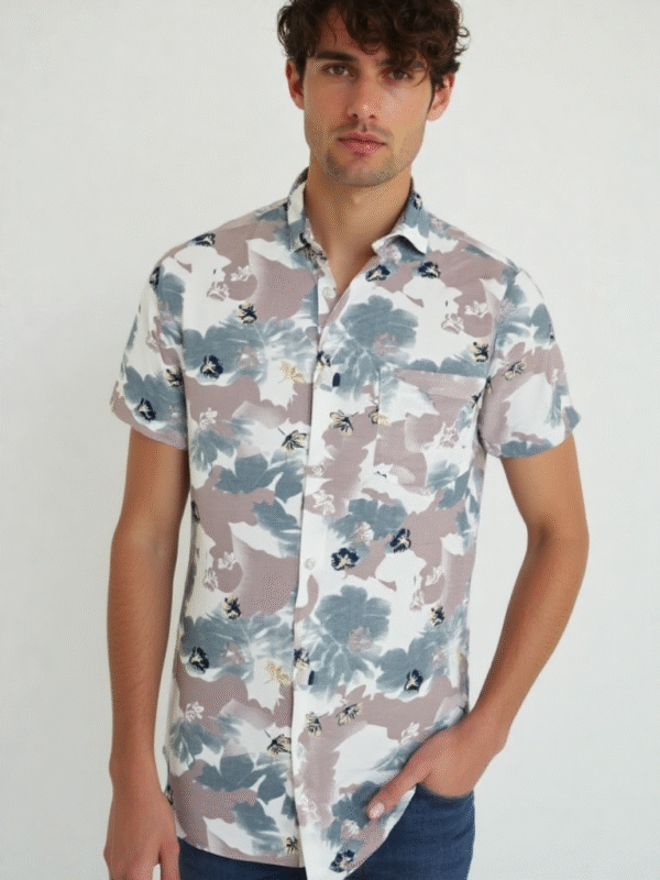 Half Sleeves Rayon Cool Shirt