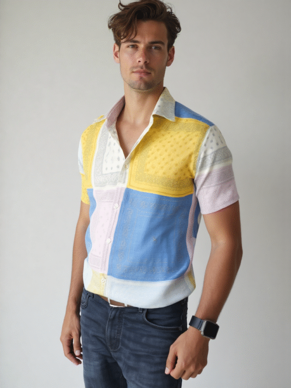 Casual party Half Sleeves Cotton Shirt