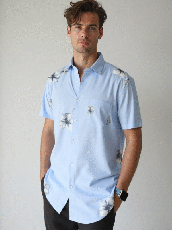 Half Sleeves Rayon Cool Shirt
