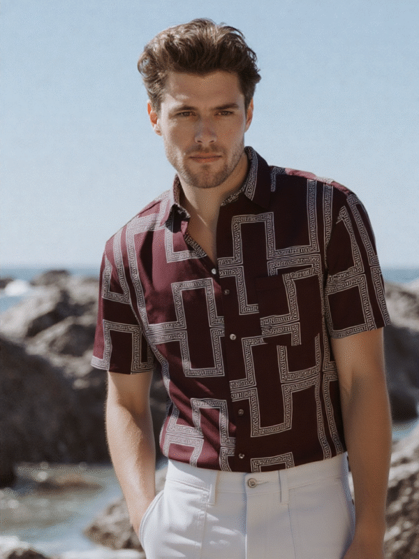 maroon colour Premium quality 100% rayon – lightweight, smooth, and breathable