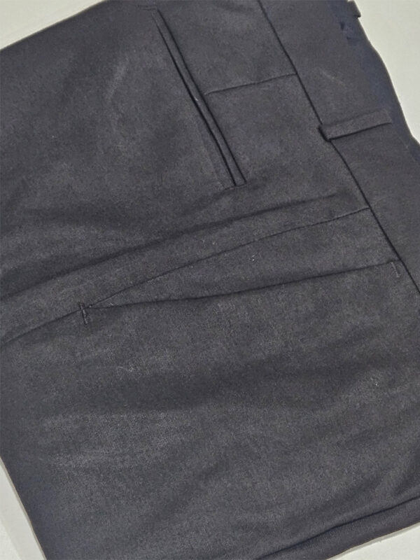 Premium 2-Way Lycra Dark Brown Formal slim fit Trousers